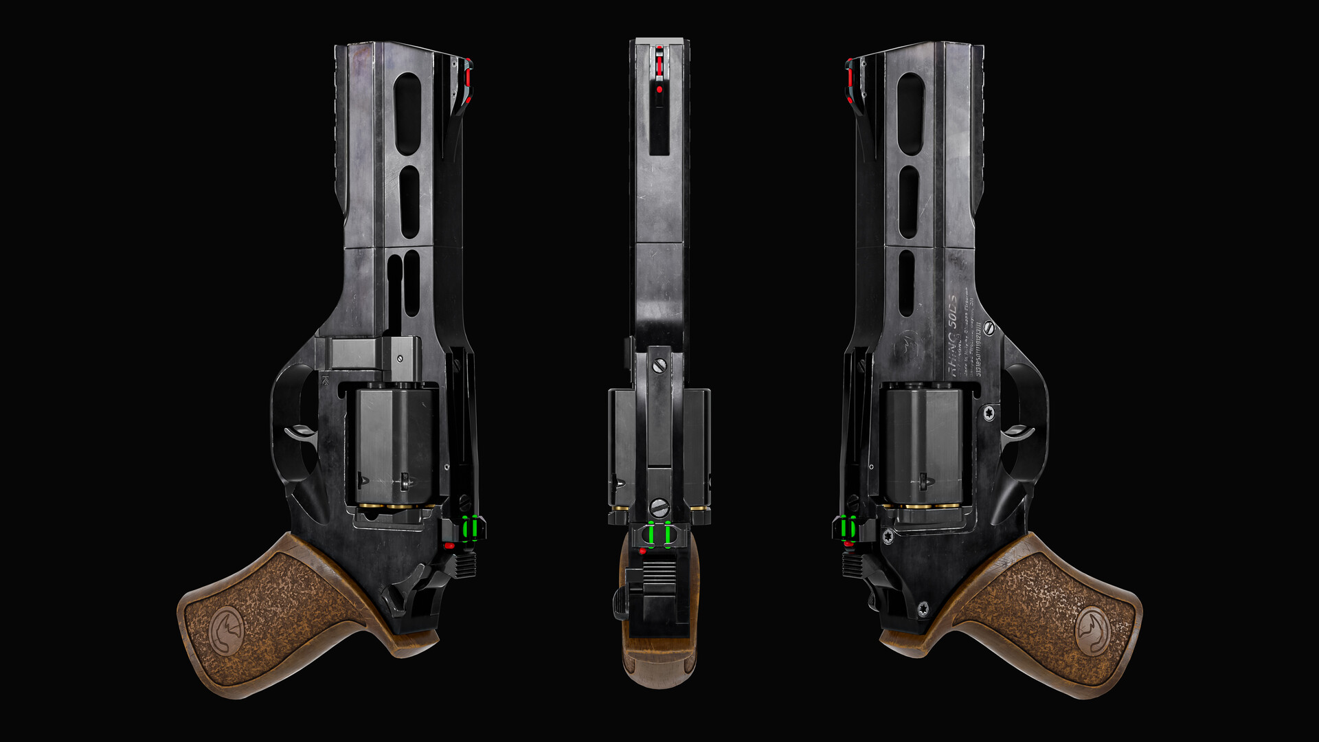 Chiappa rhino чертеж