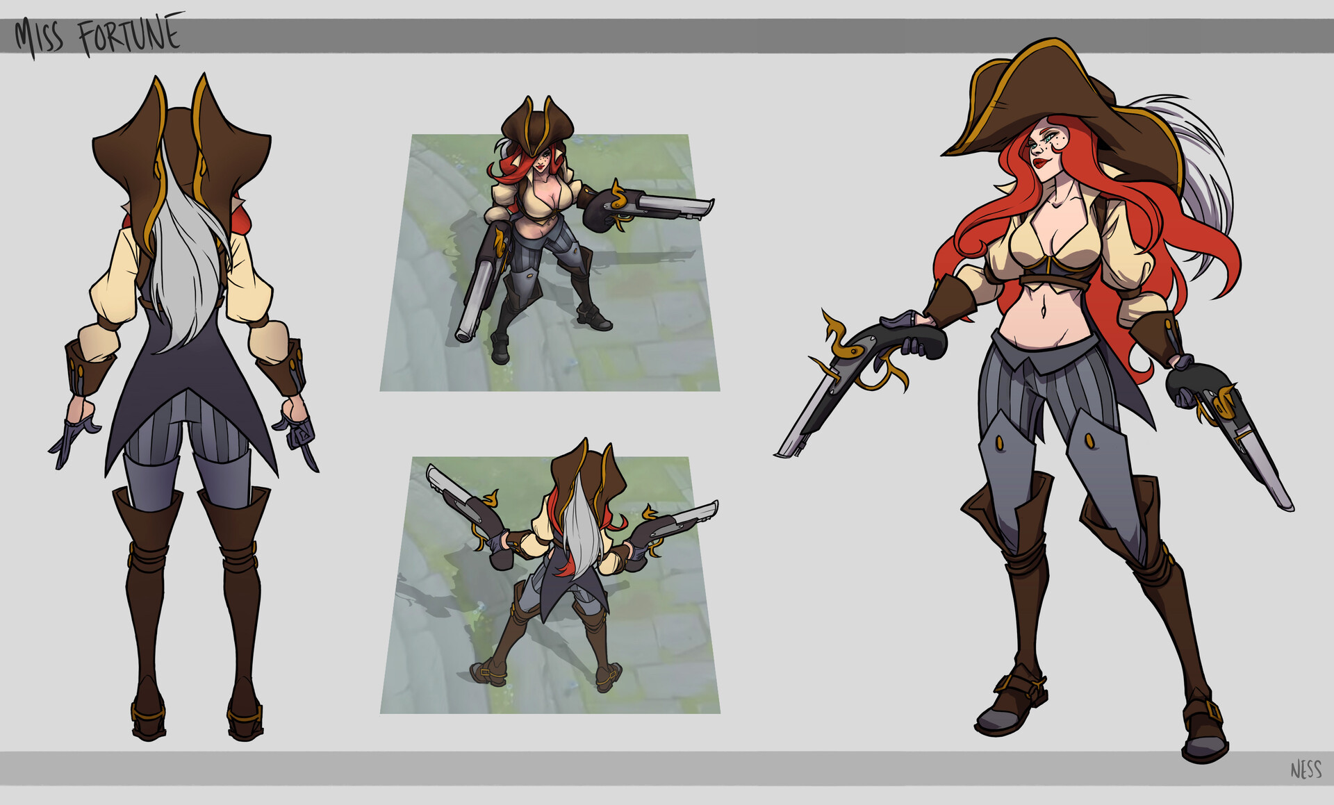 ArtStation - Miss Fortune Visual Update