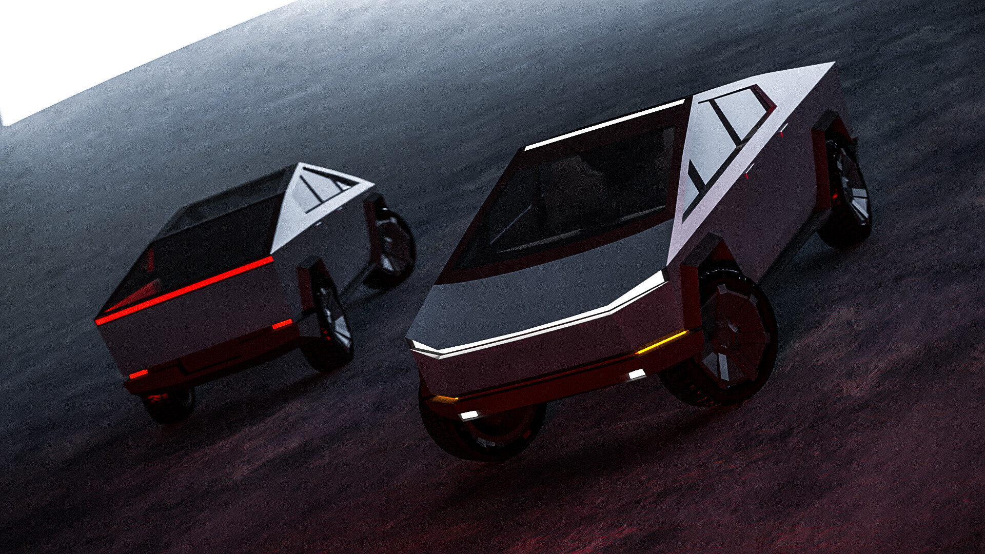 ArtStation - Tesla Cybertruck