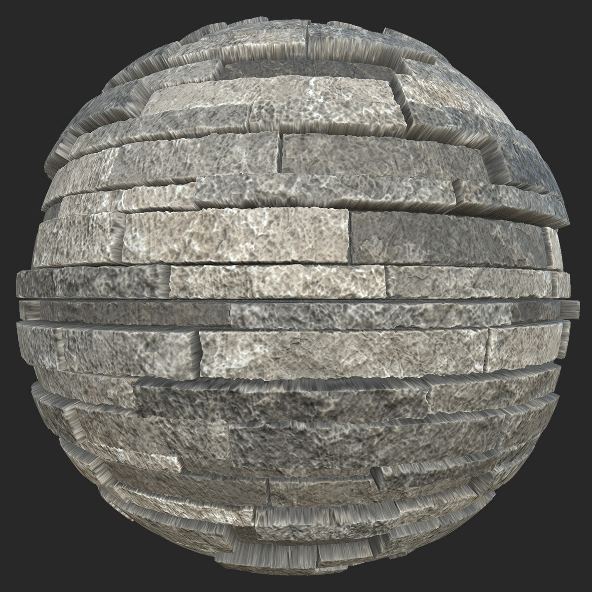ArtStation Stone Brick Cladding for Decoration (FREE PBR Texture)