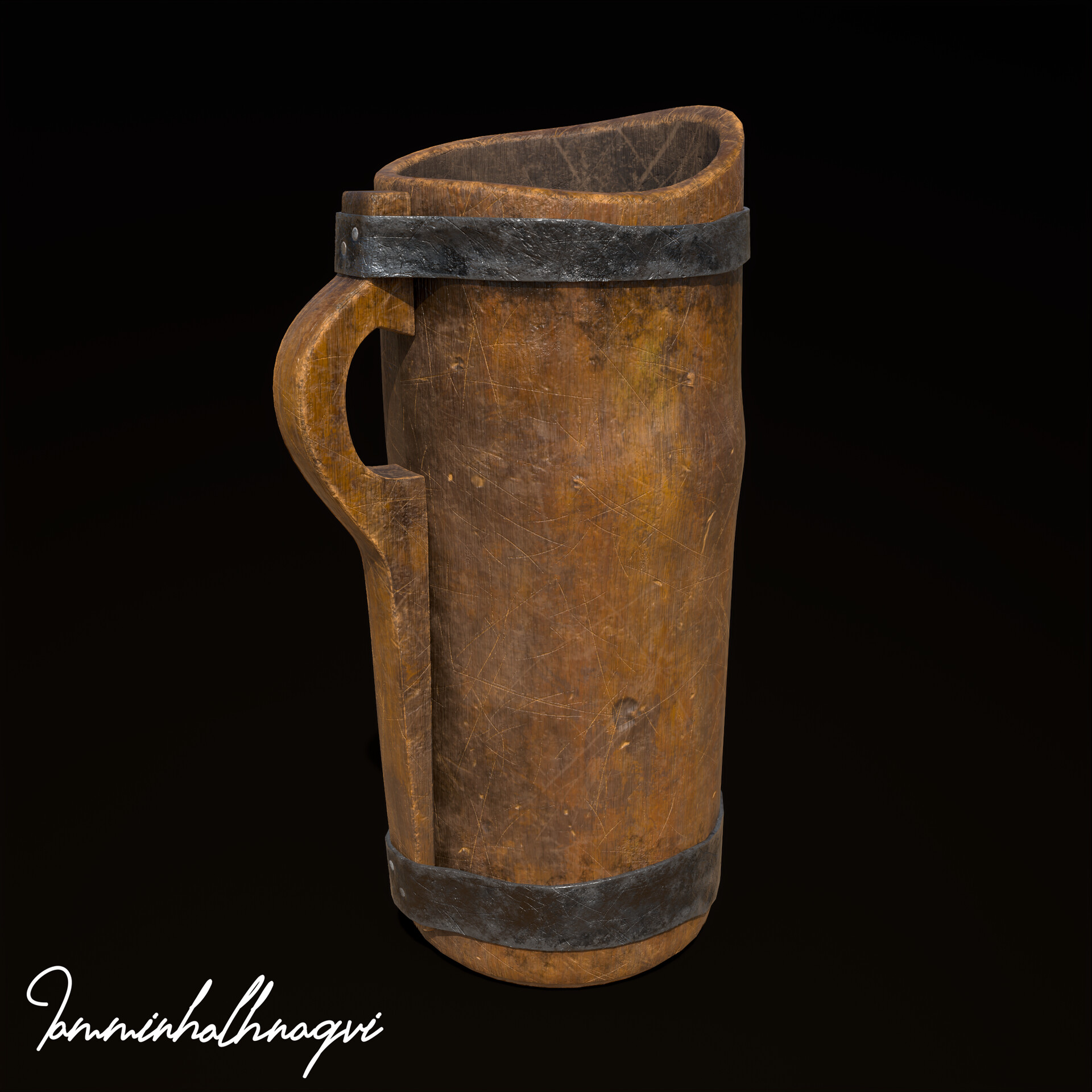 ArtStation Medieval Beer Pitcher