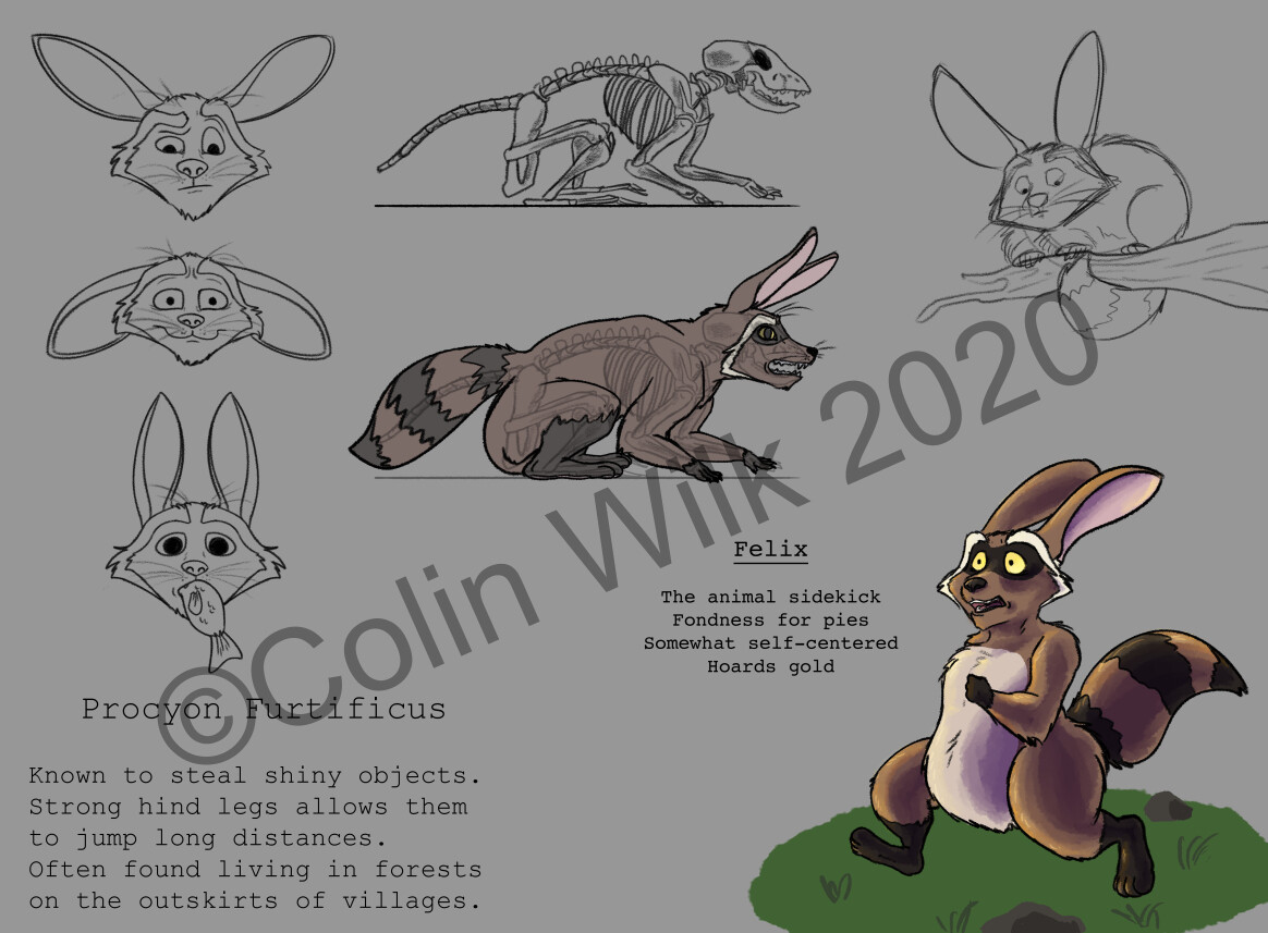 ArtStation - Creature Concept Sheet