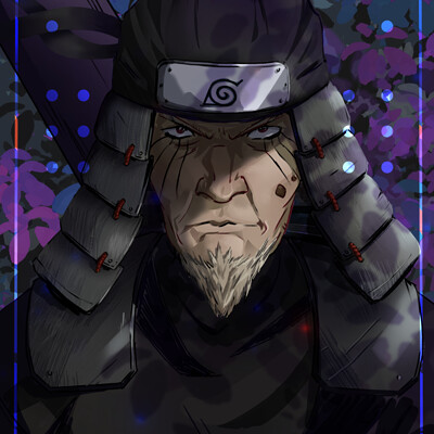 ArtStation - Hashirama, First Hokage of the Hidden Leaf