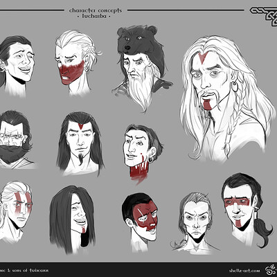 Sons of Tuireann: Character Concepts - Iucharba 