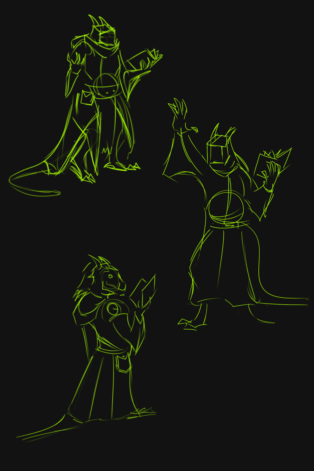 Pose options