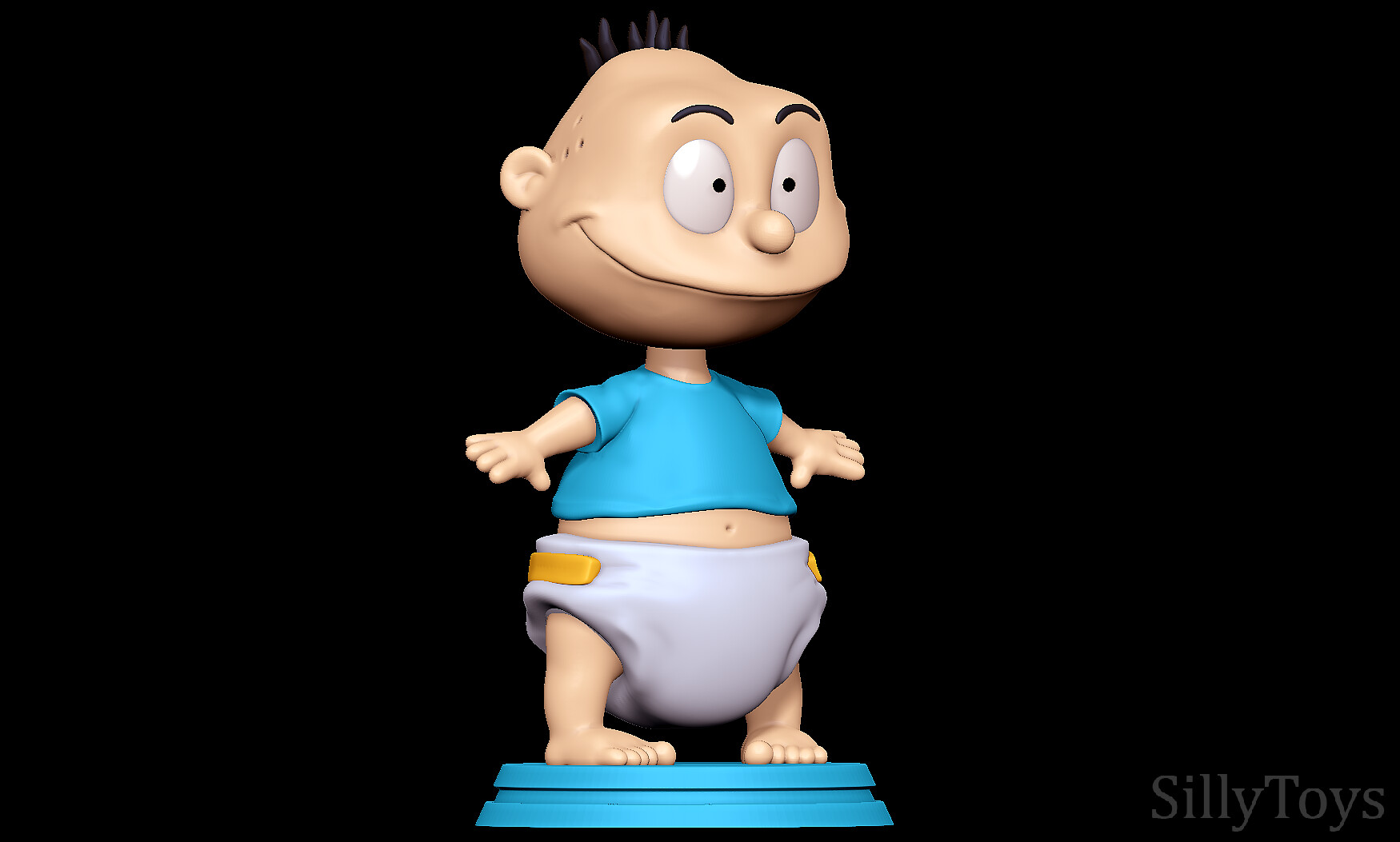 Sillytoys Tommy Pickles Rugrats 3d Print Model