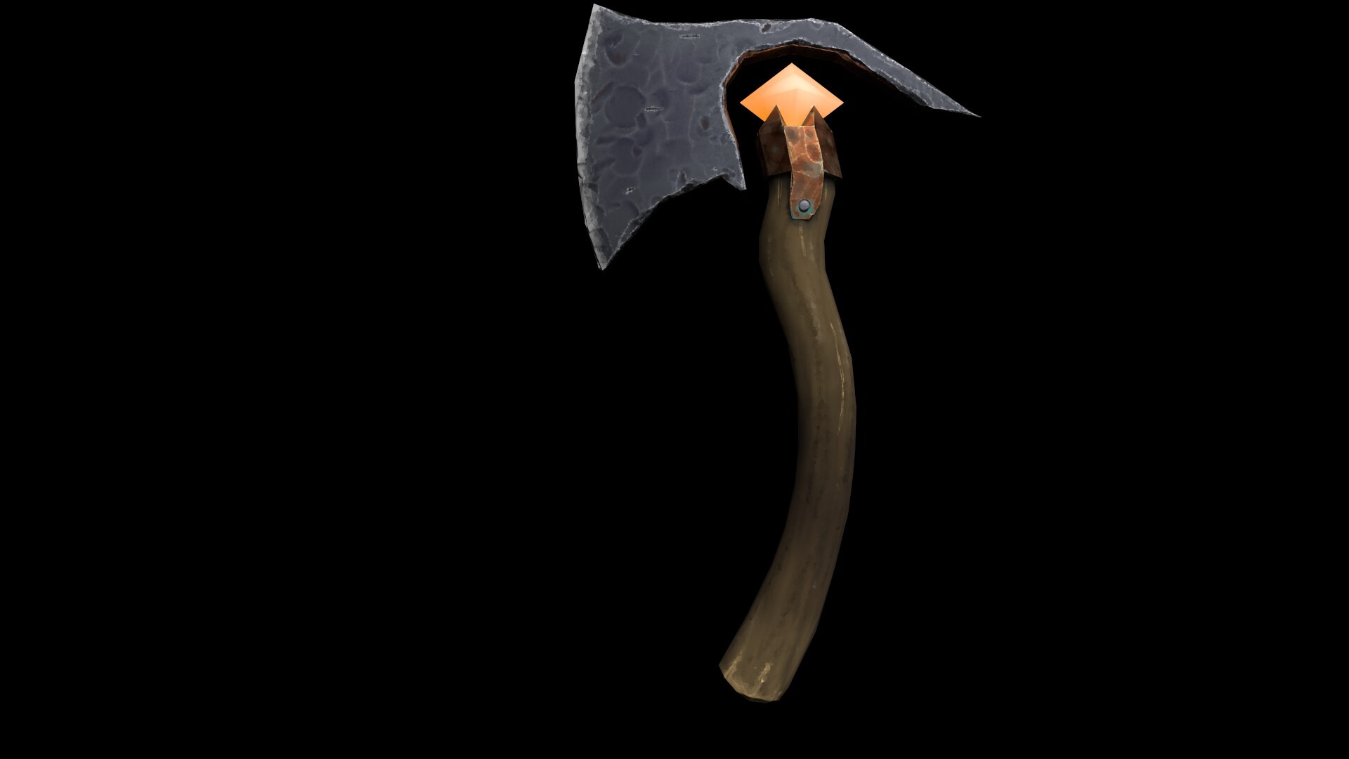 ArtStation Axe staff