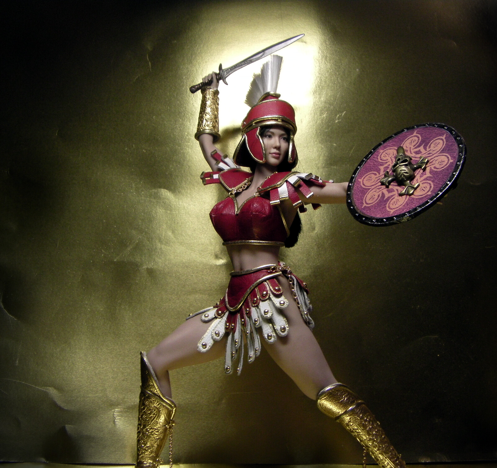 ArtStation - Costume №18 & 19 for Phicen doll. Spartan girls.