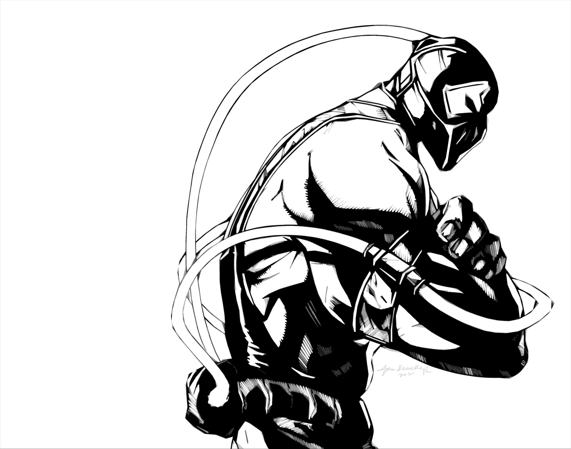 ArtStation - Bane Inked.