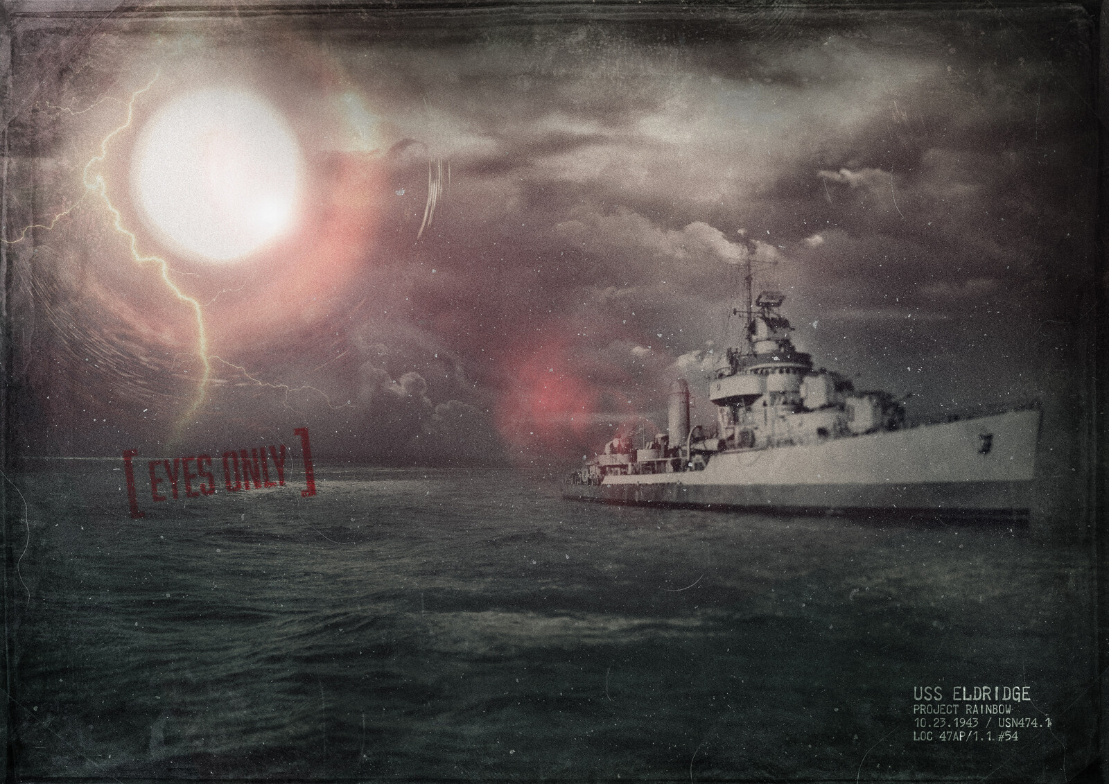 Cédric Chaillol USS Eldridge Chromatopsie