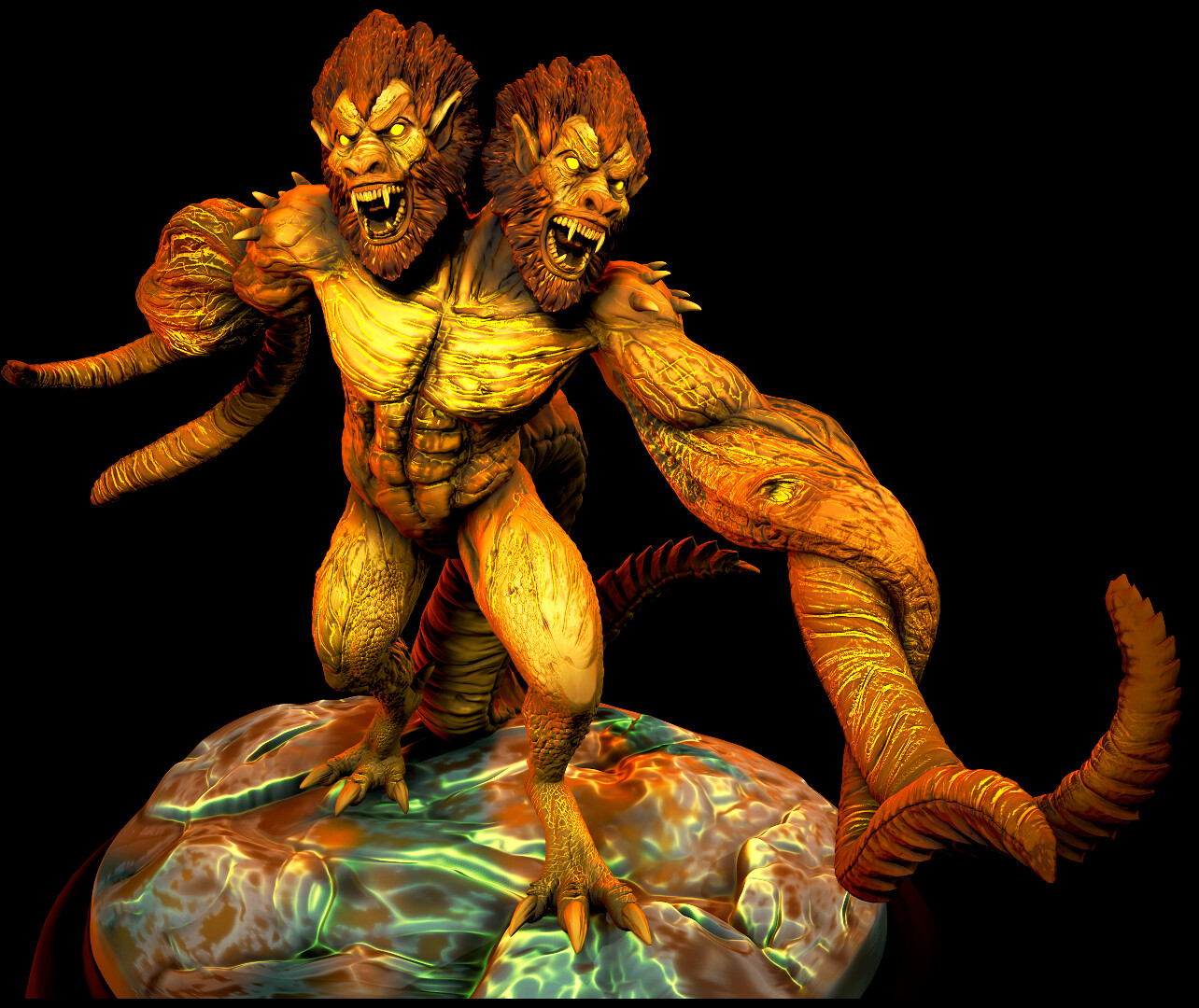 ArtStation - Demogorgon D&d