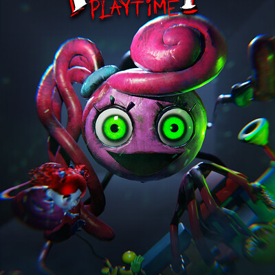 FI_GAMER on X: The main antogonist of Poppy Playtime chapter 3 was  reveaved in the poster of Project Playtime.😁😁. Choose one from the poster  that which is the antogonist. We hinted everyone