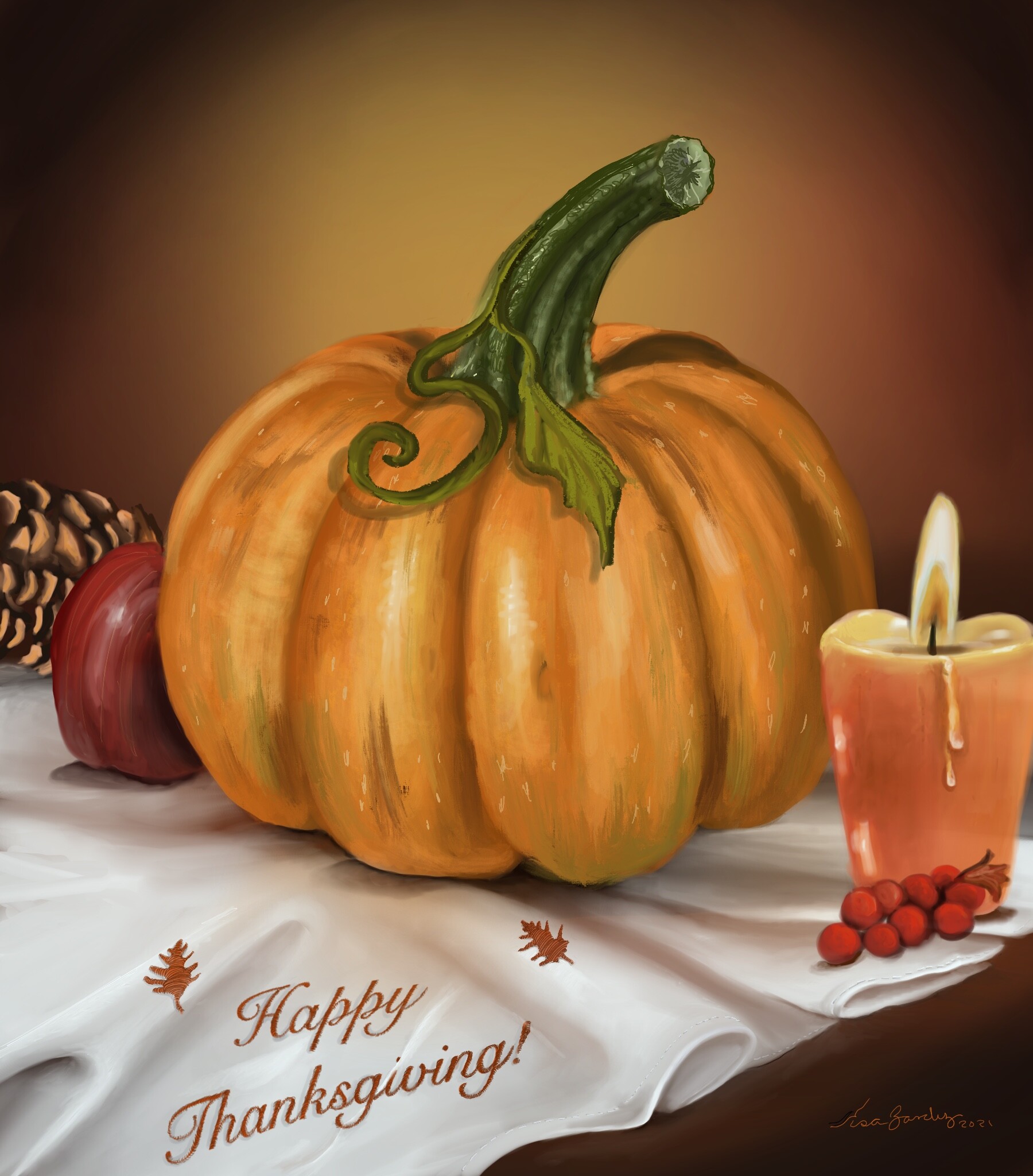 ArtStation - Happy Thanksgiving
