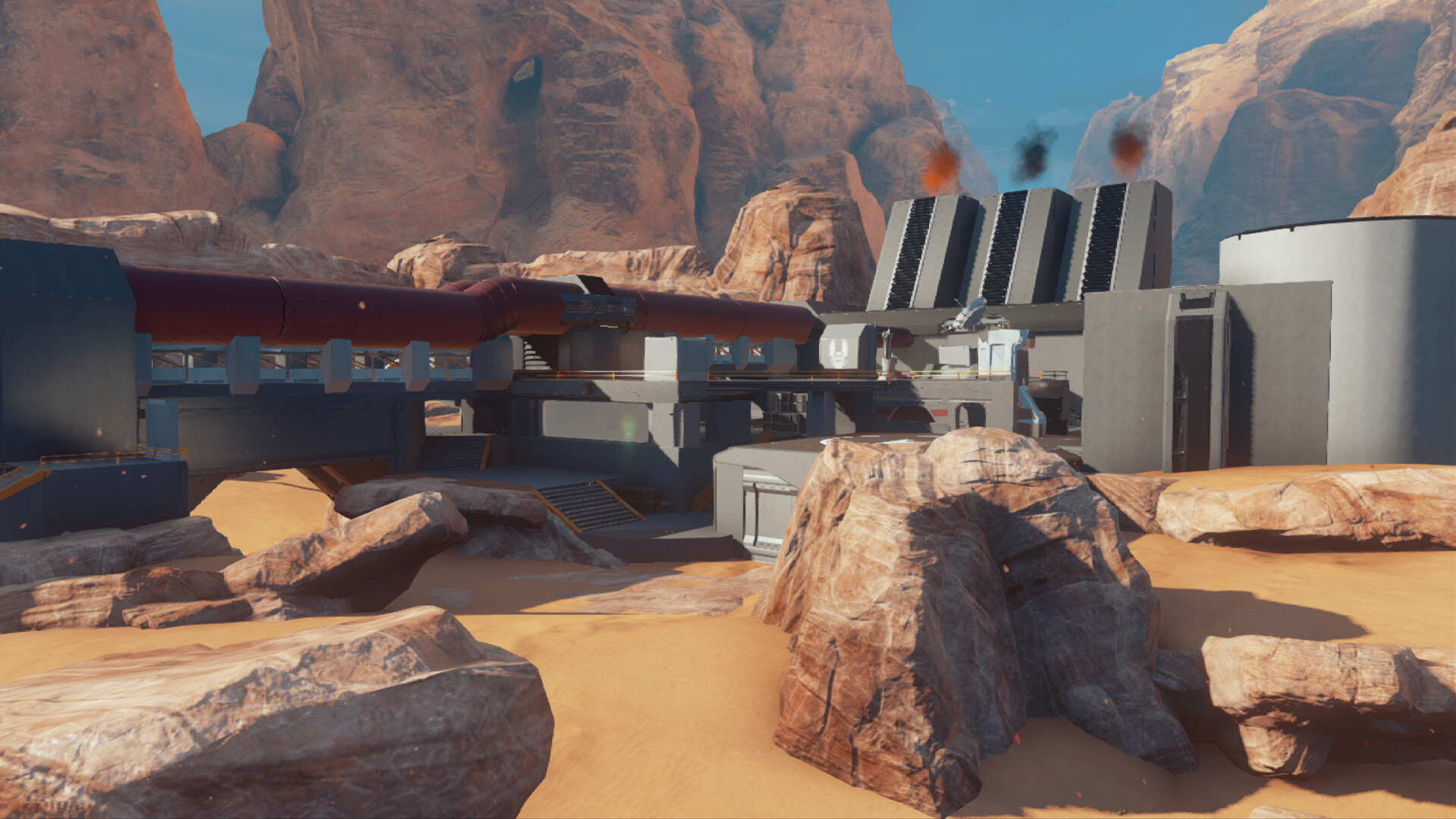 ArtStation Pioneer Halo 5 Multiplayer Map