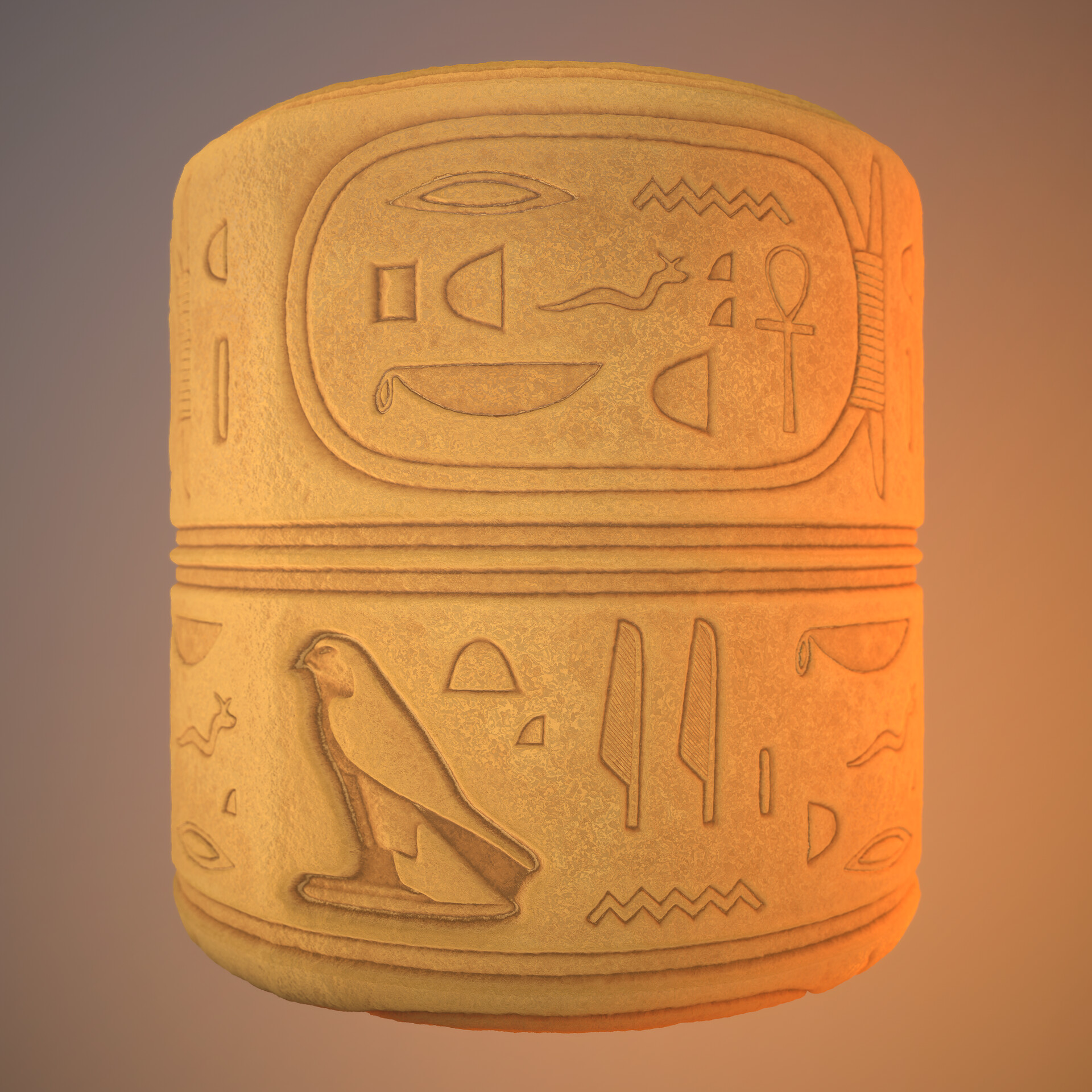 ArtStation - Ancient Egyptian Hieroglyphs Material