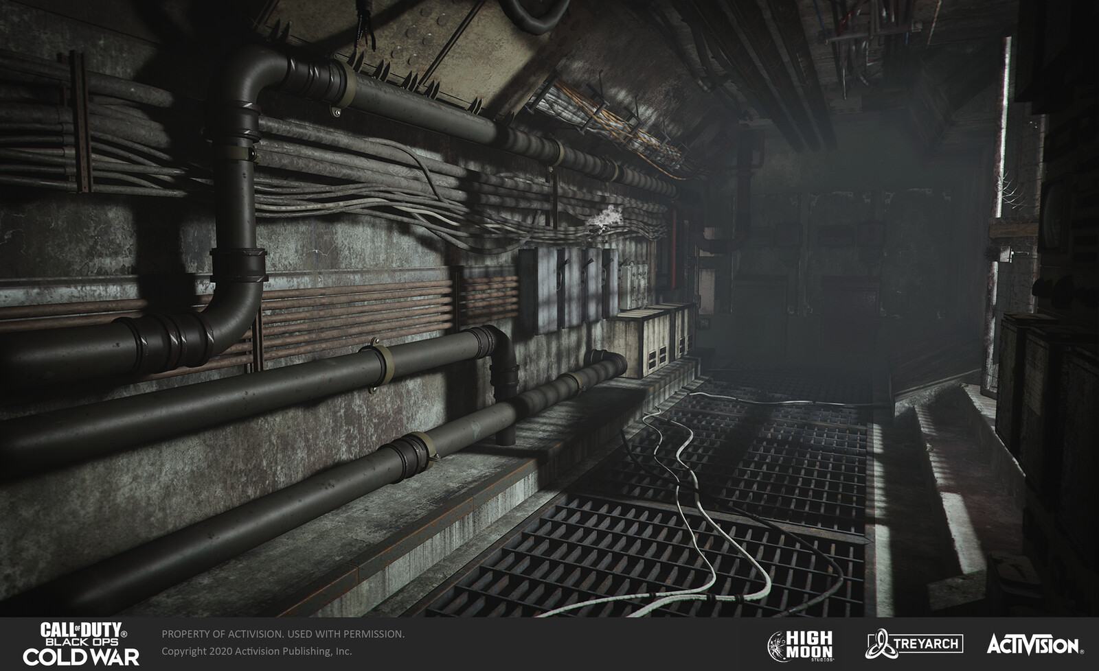 A side tunnel in the excavation zone.