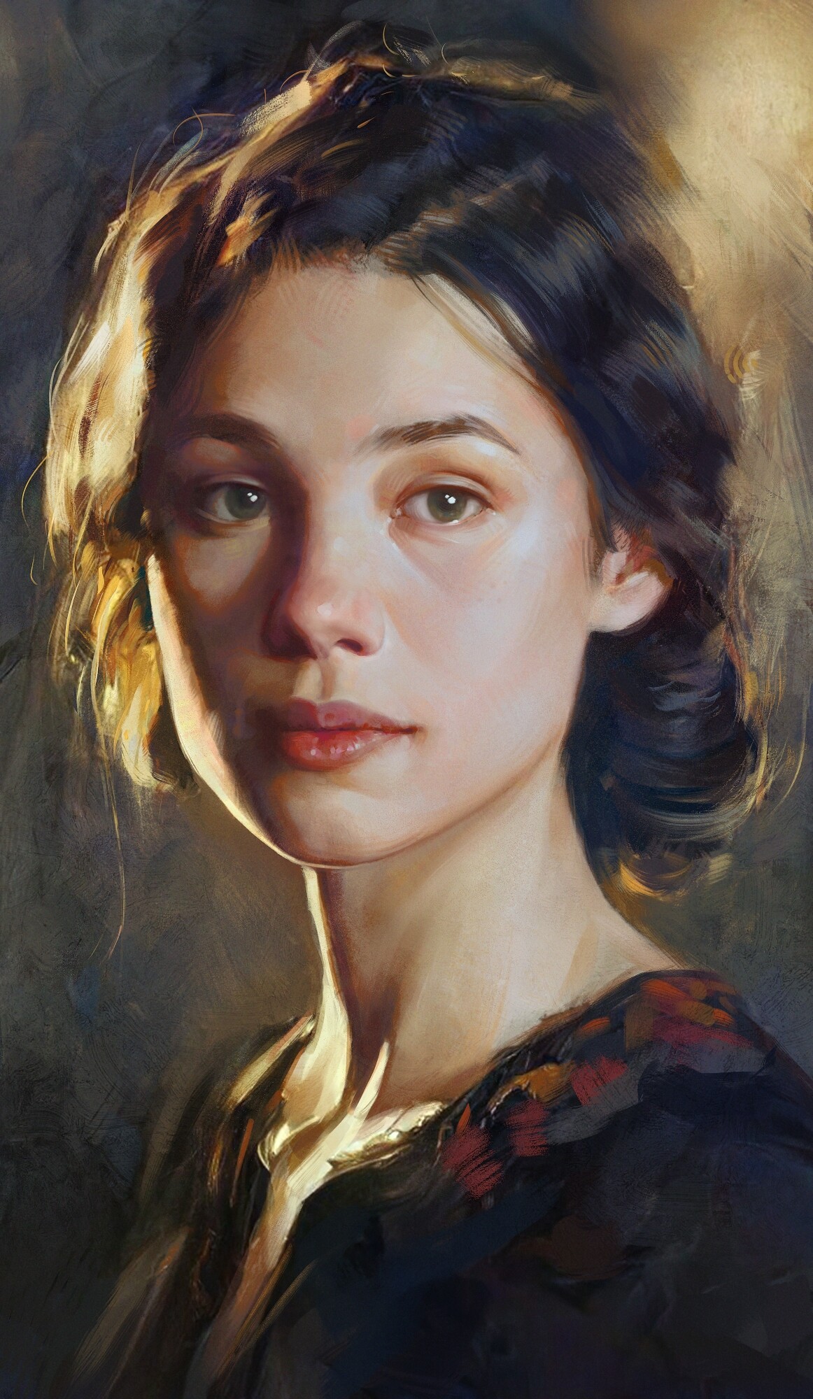 ArtStation Girl painting
