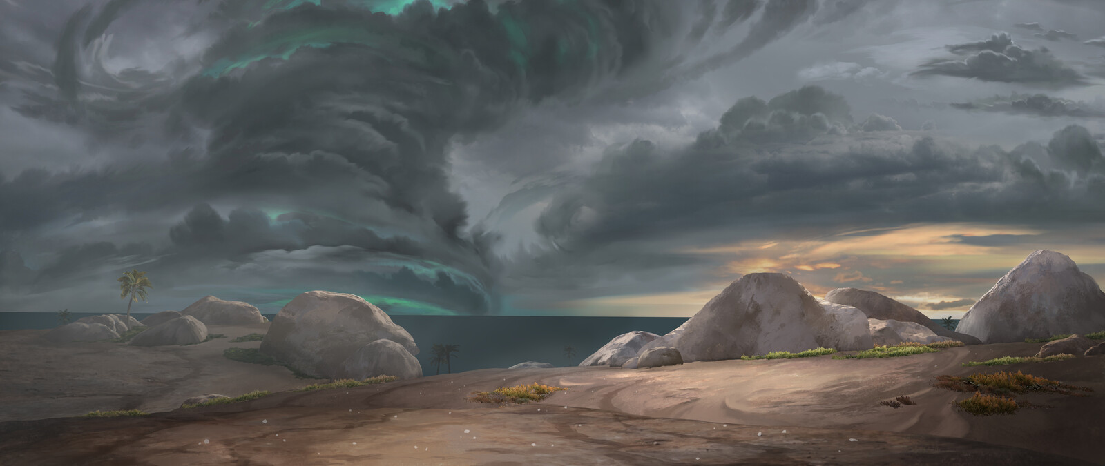 Mid and Foreground elements