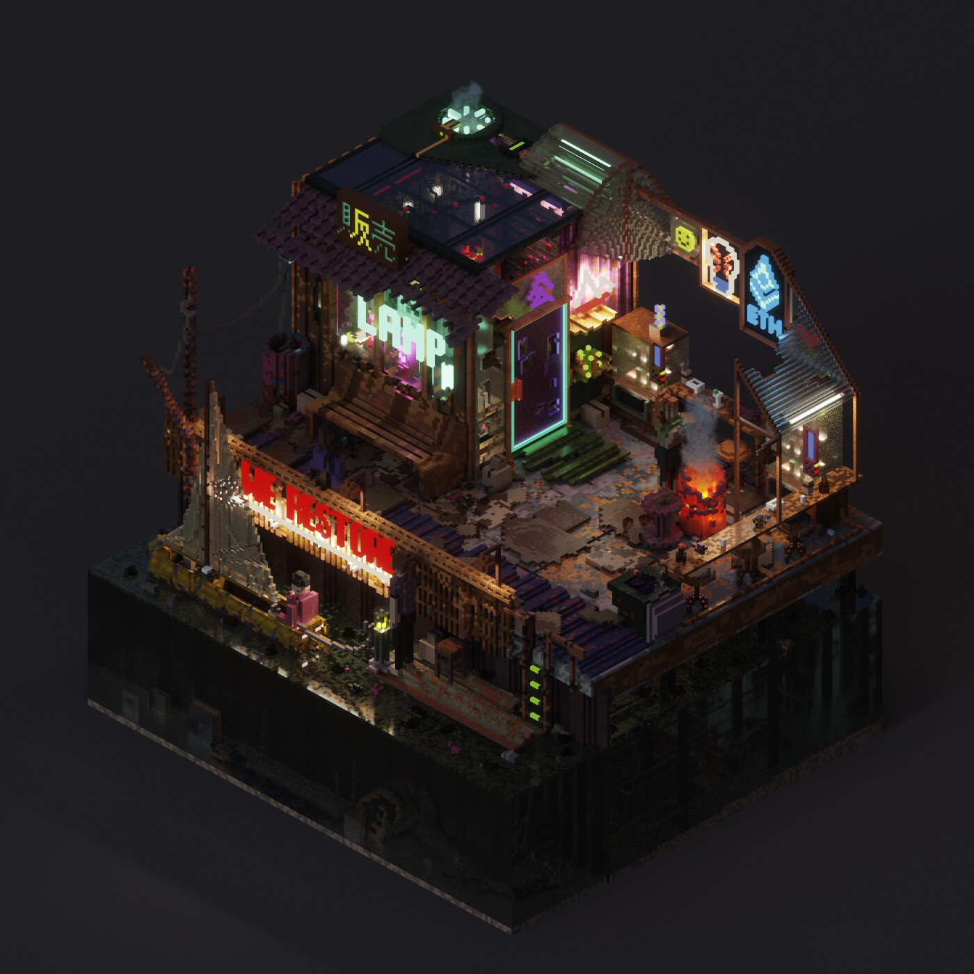 ArtStation - Lamp shop