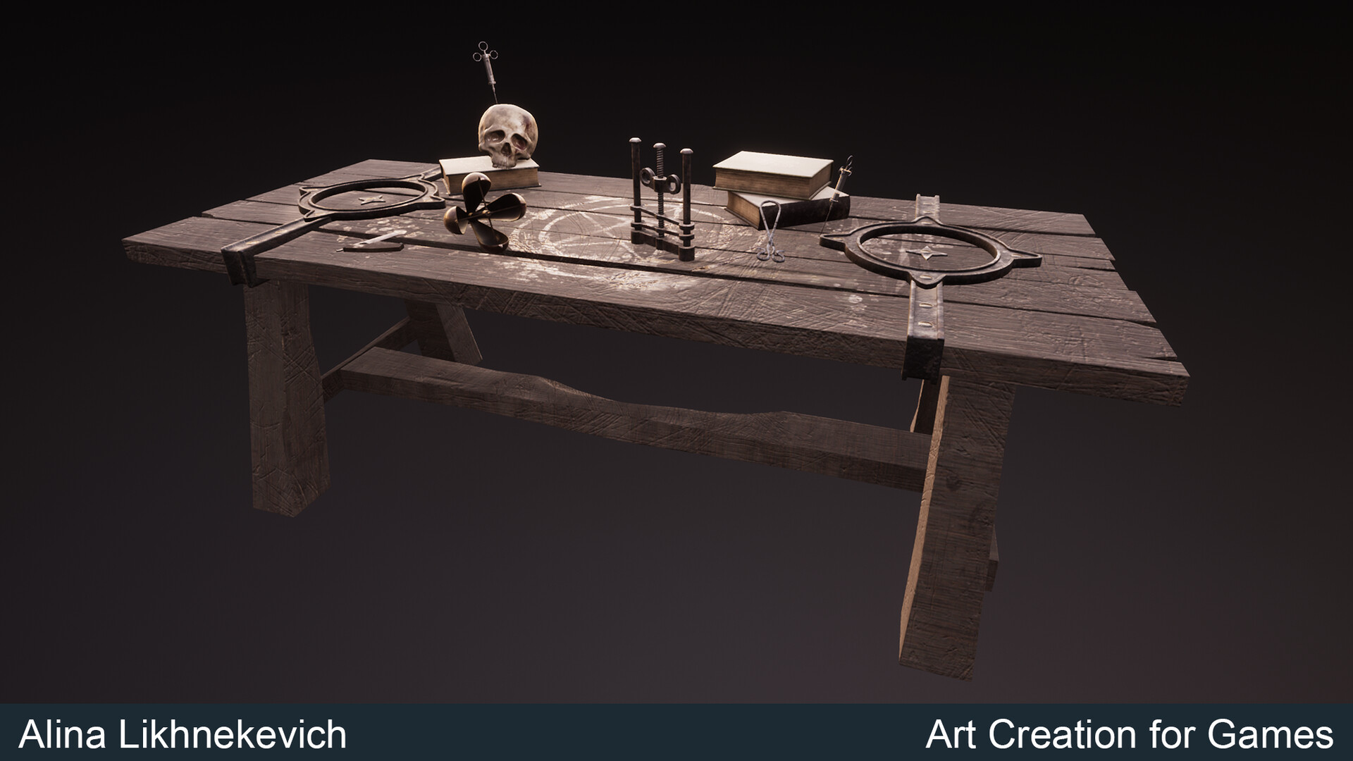 ArtStation Horror Table