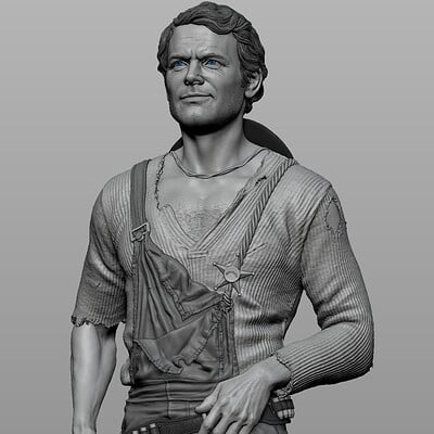 Terence Hill 1:6 scale statue