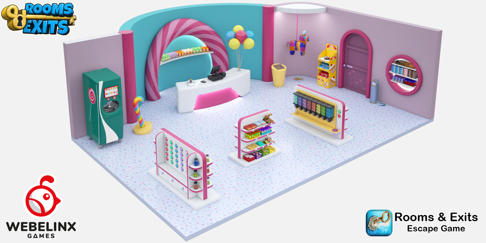 Ivana Manic Rooms & Exits Escape Game Candy Shop