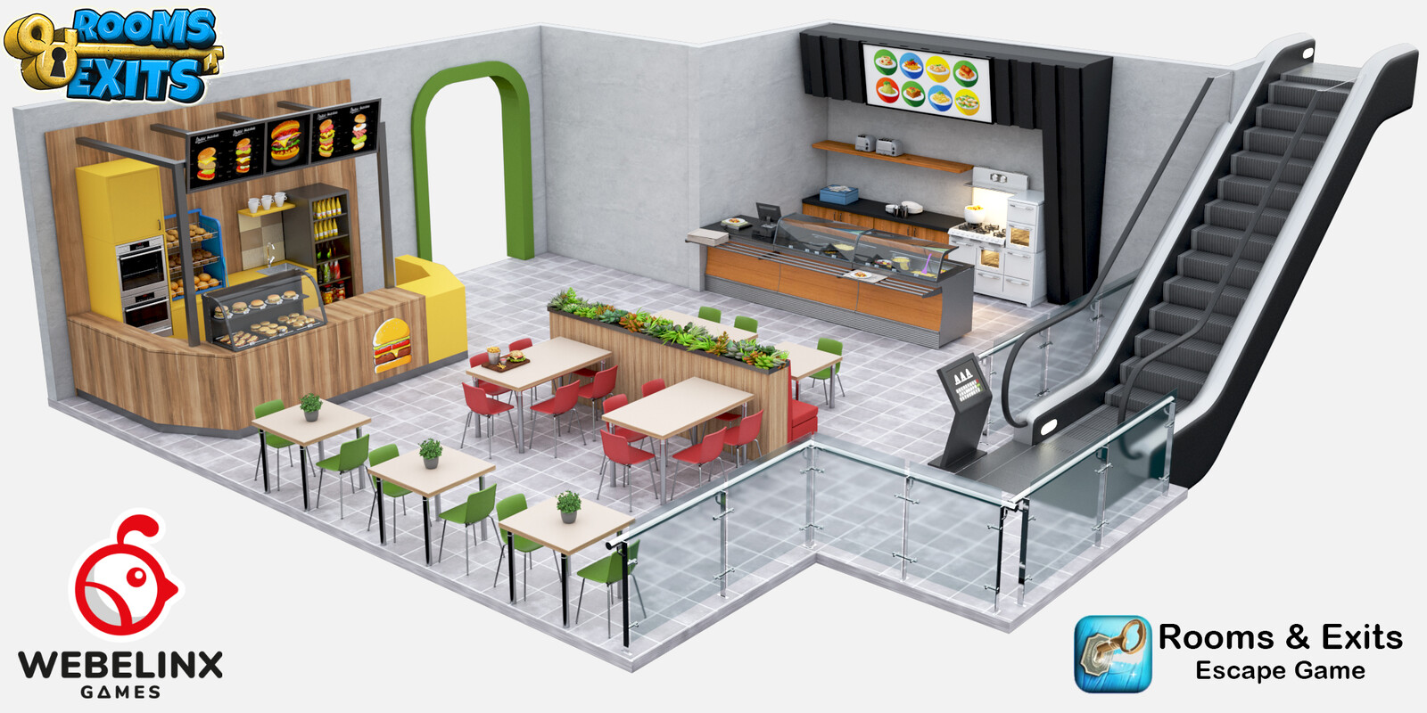 Ivana Manic Rooms Exits Escape Room Food Court