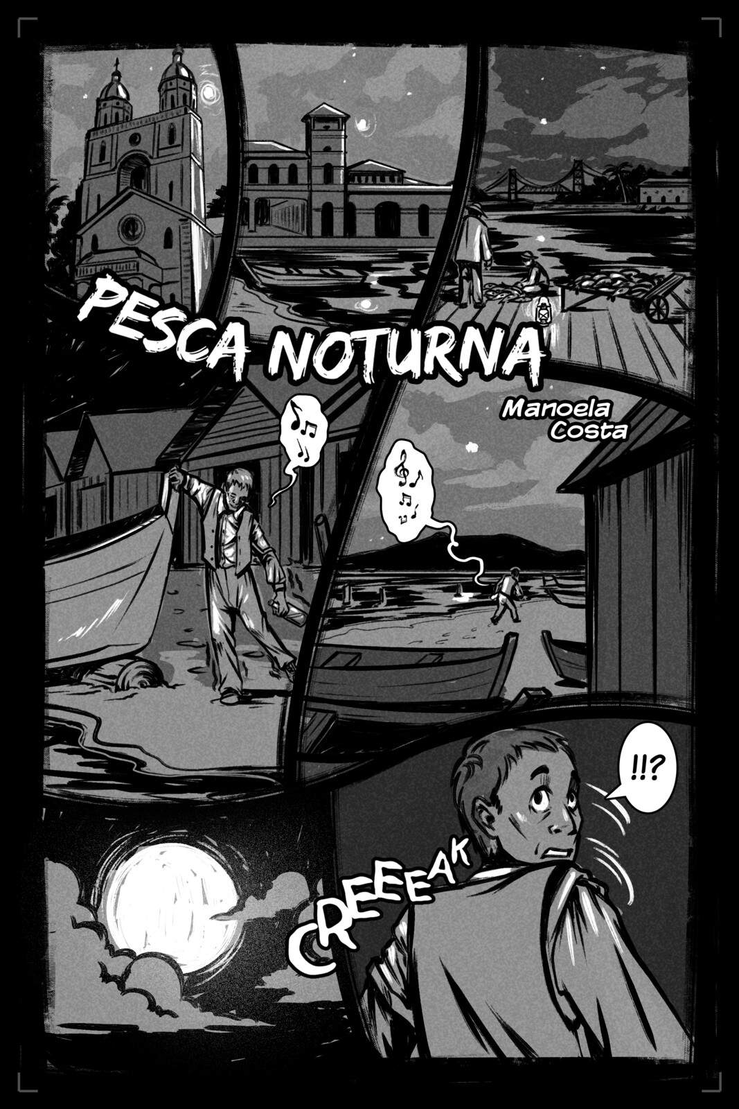 Night fishing - Short comic story