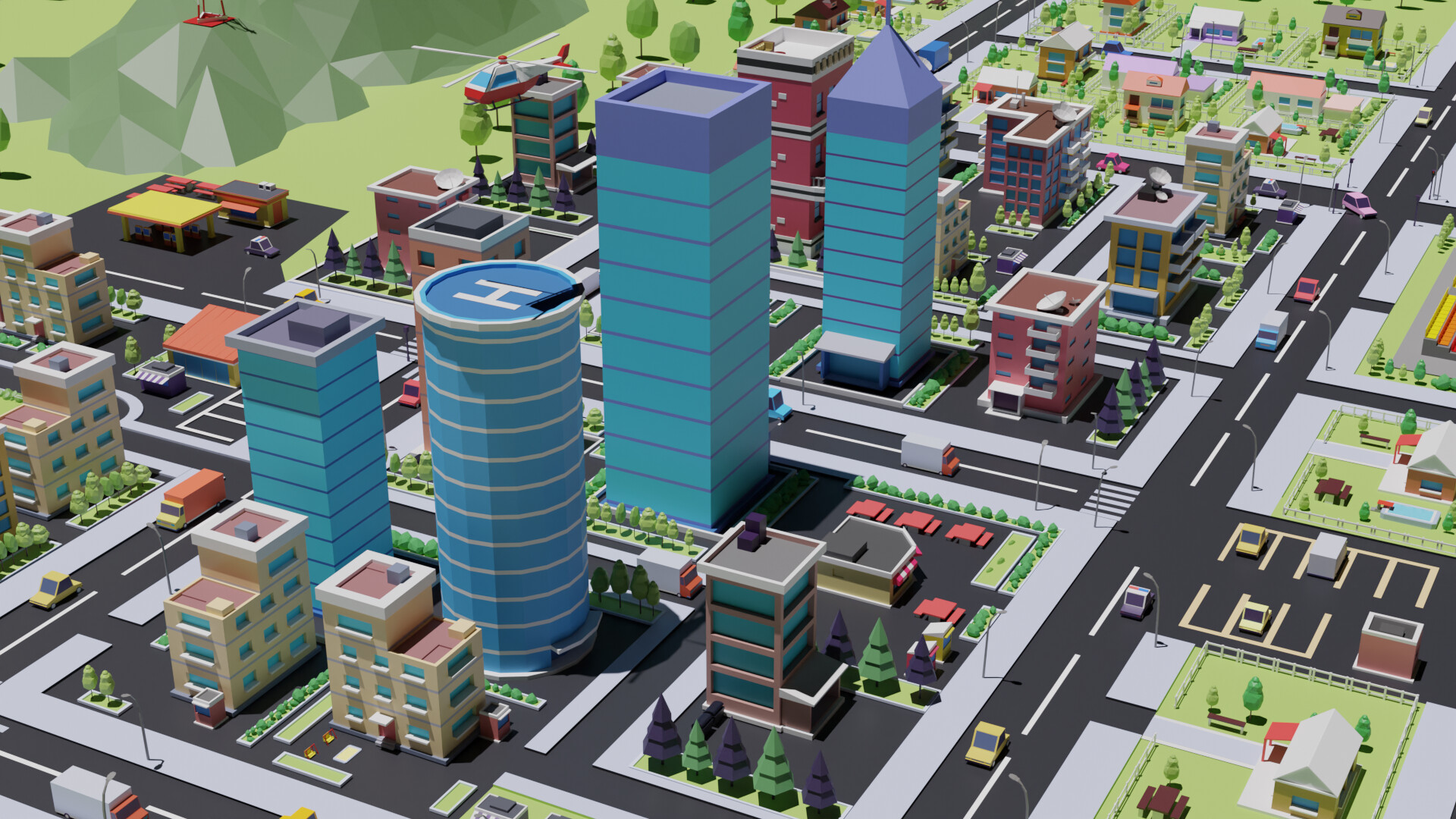 ArtStation - Polygon City