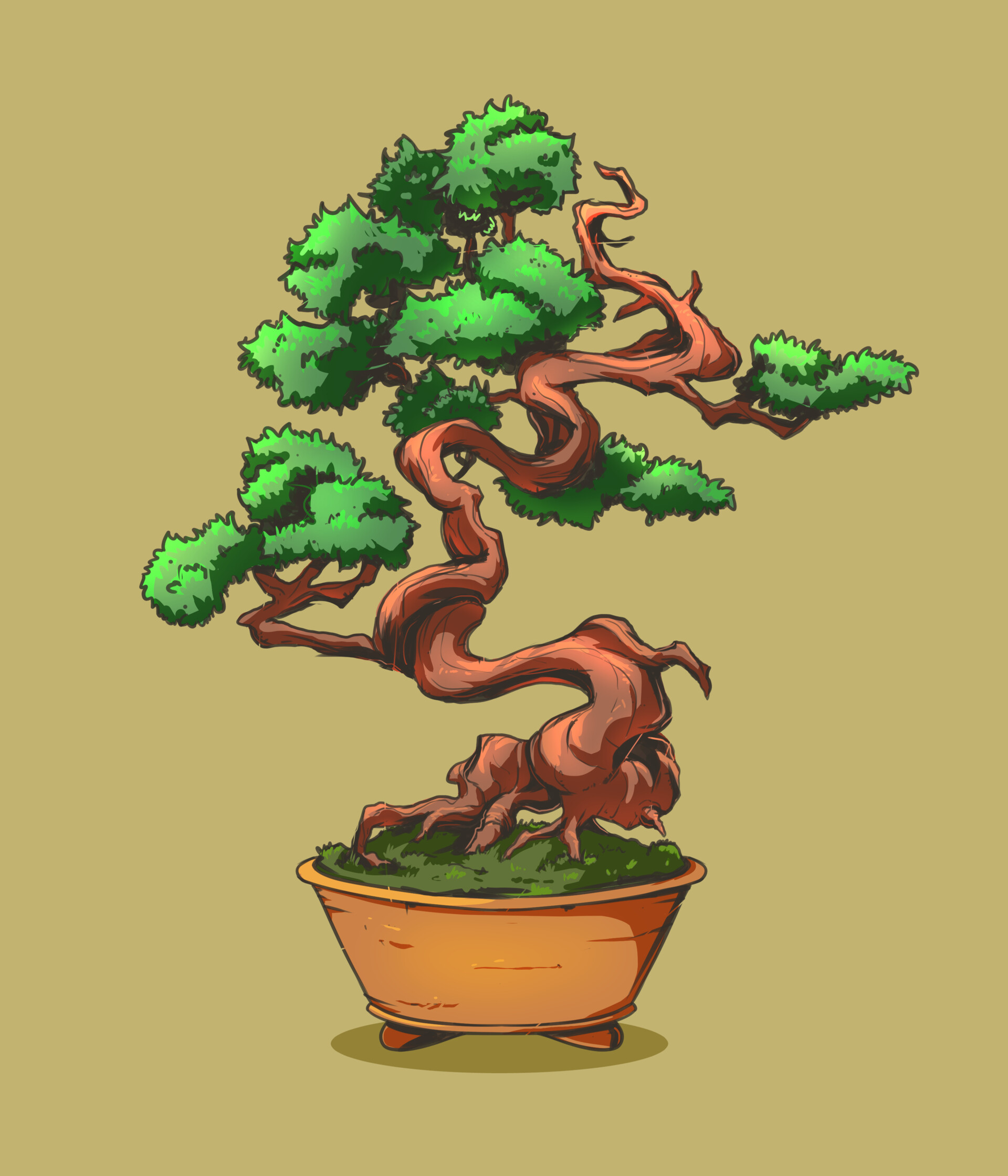 ArtStation Bonsai Tree Studies