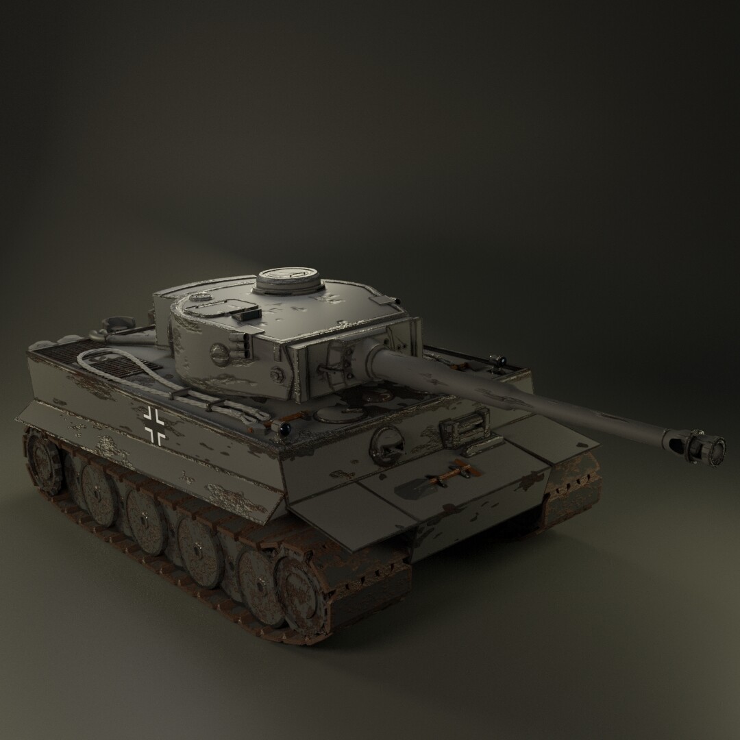 ArtStation - Tiger Tank