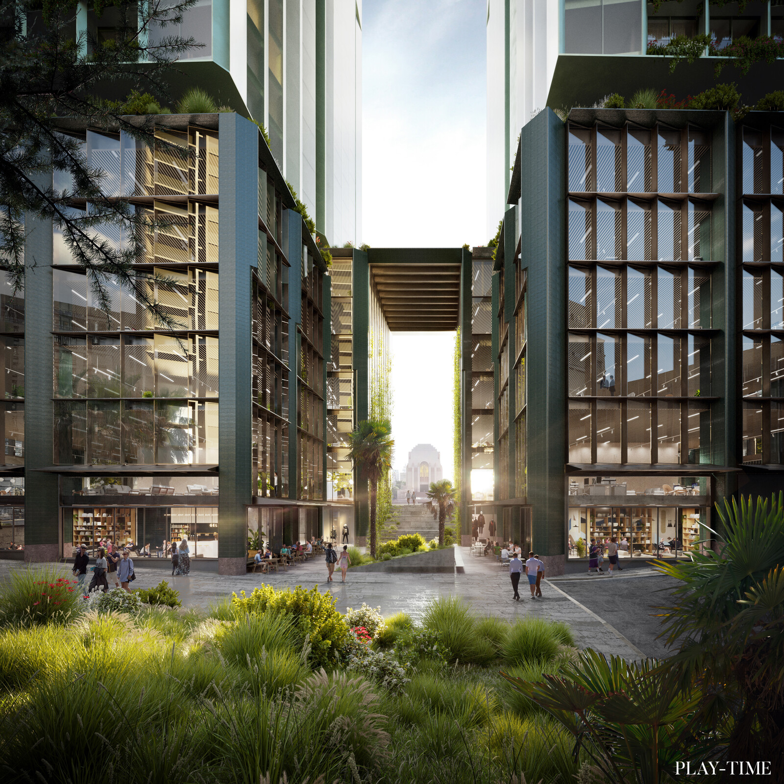 Mixed-use building in Sydney designed by Crone Architects and Andrew Burns Architecture. Image by PLAY-TIME Barcelona