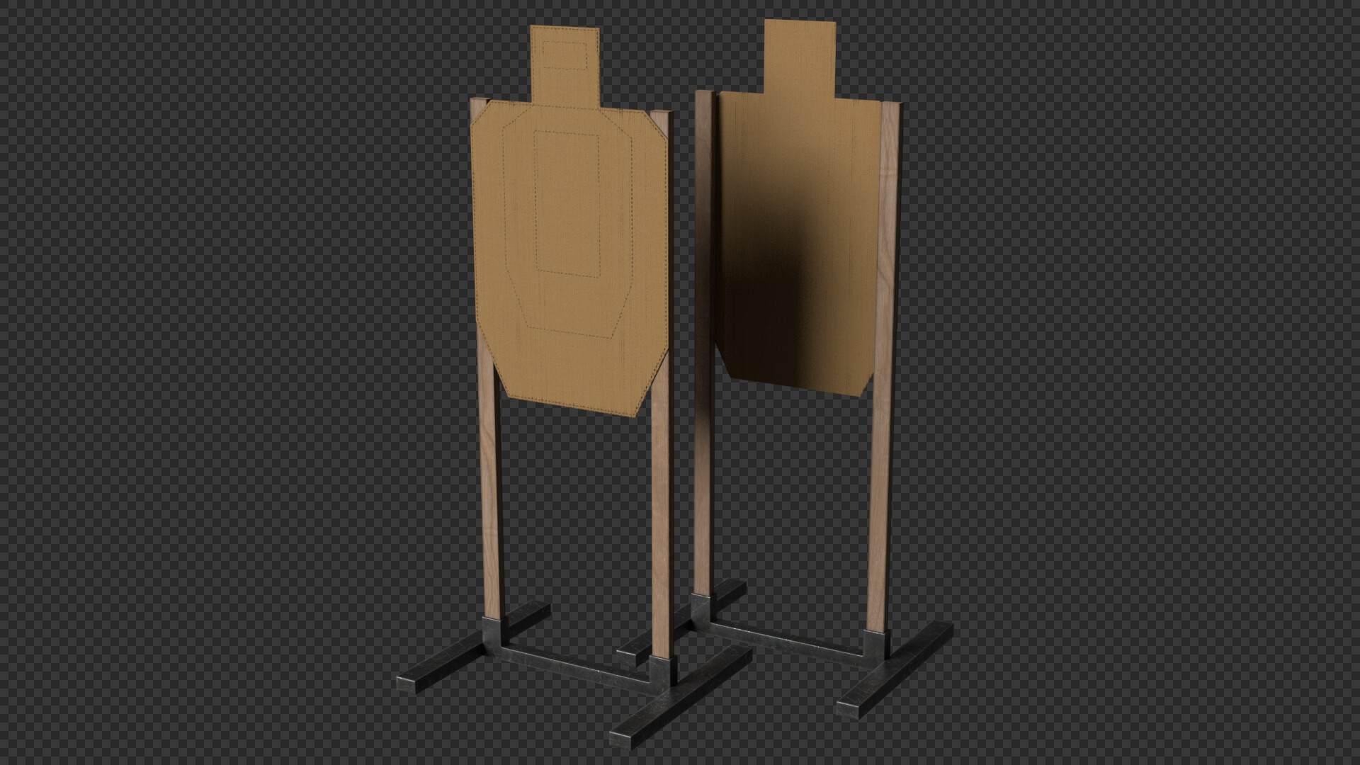 ArtStation - IPSC/USPSA Cardboard Practice Target