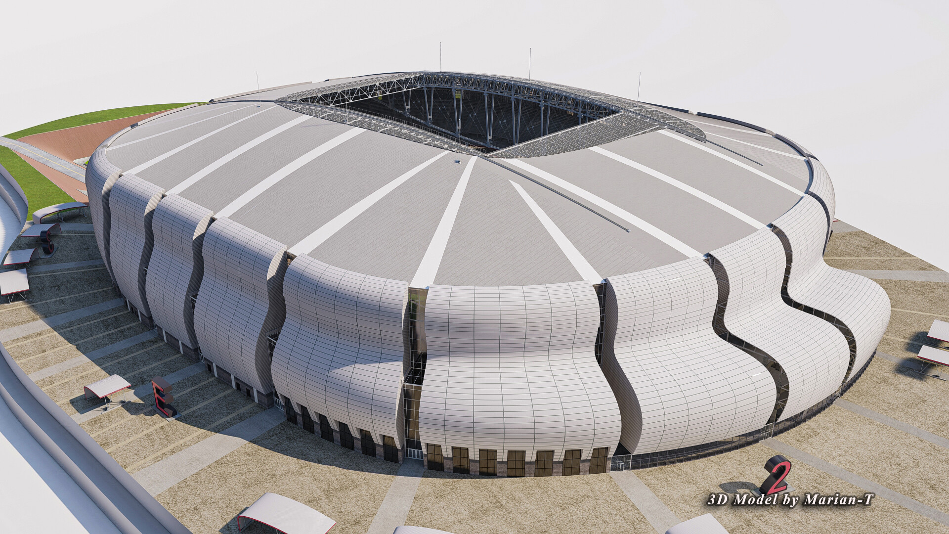 Arizona Cardinals - State Farm Stadium | 3D Print Model