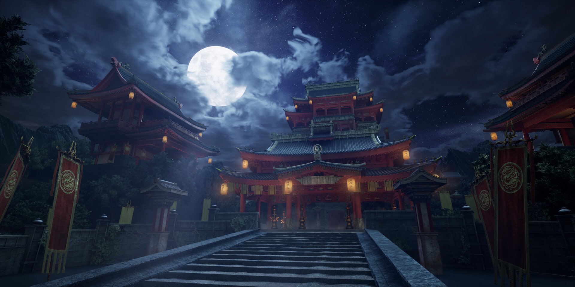 ArtStation - UE5 Asian Ancient City