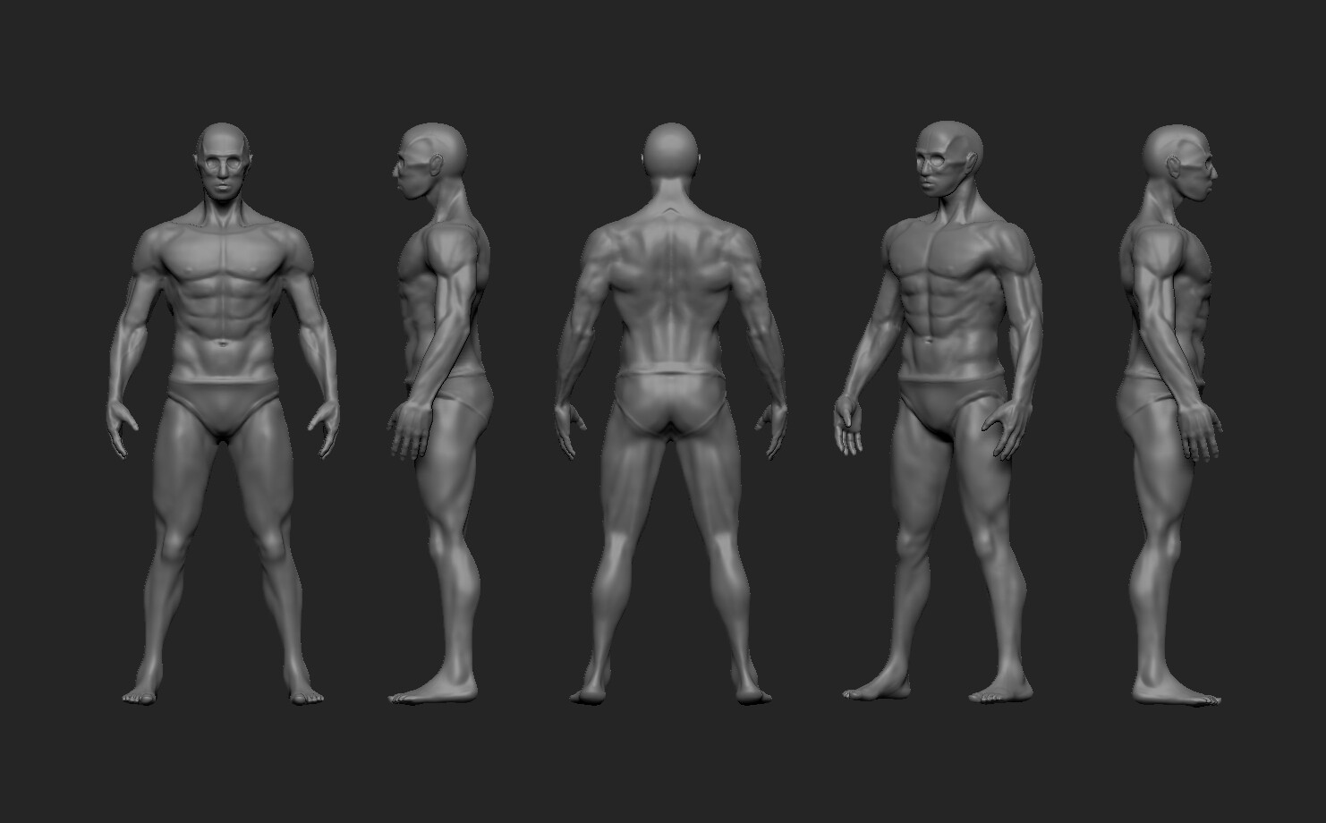 ArtStation - Human Anatomy (ZBrush)