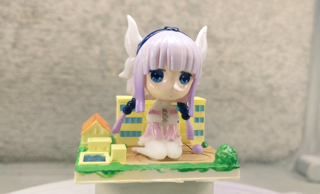 ArtStation - Kobayashi-san Chi no Maid Dragon - Kanna (figurine) ArtStation - Kobayashi-san Chi no Maid Dragon - Kanna (figurine)