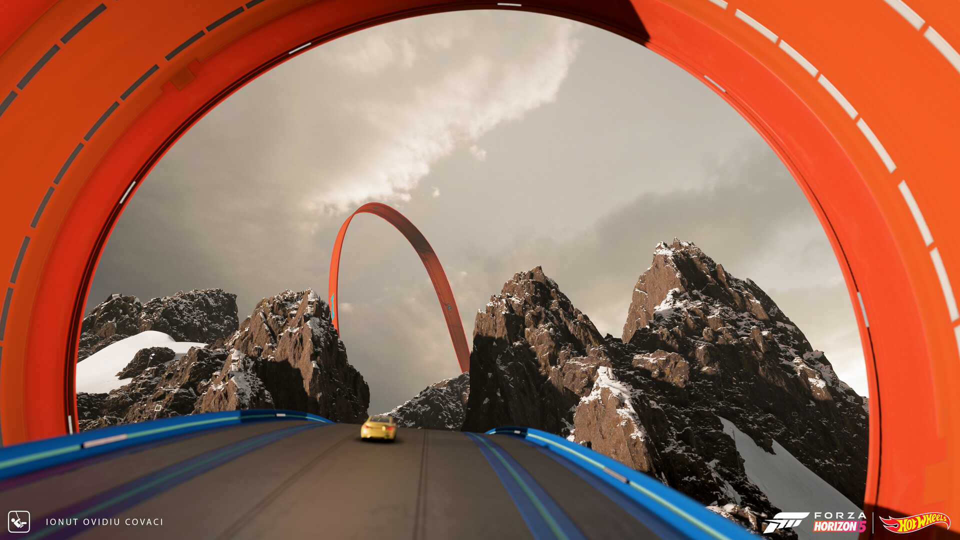 Hot wheels volcano highway top