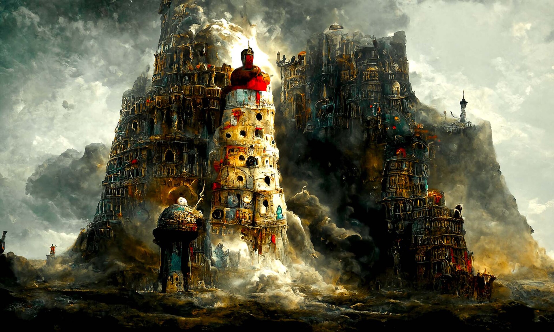 Artstation Towers Of Babel