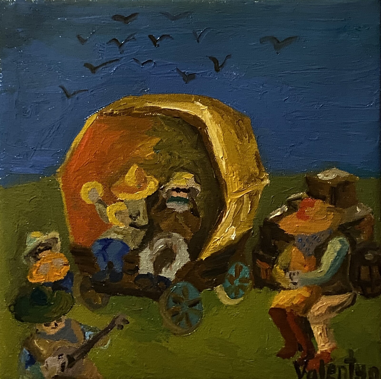 Party wagon 
25x25