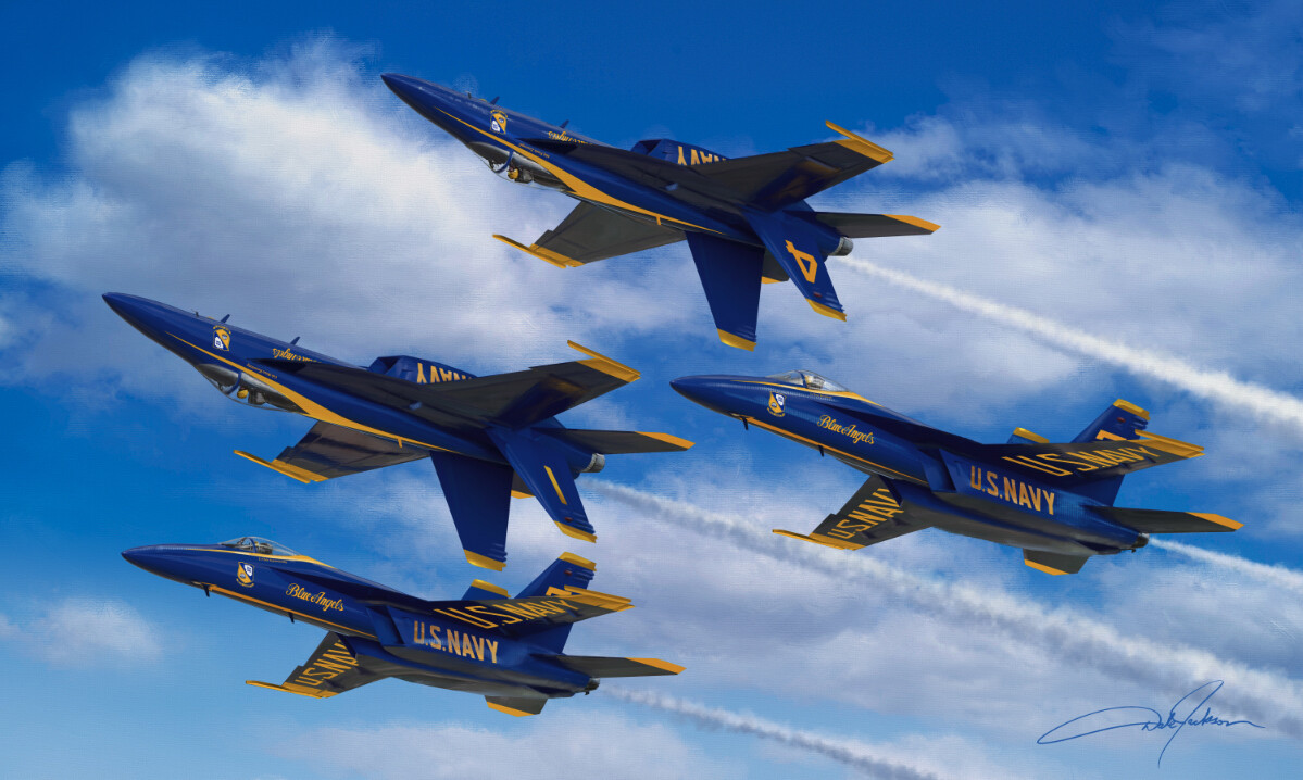 Blue Angels - Double Farvel