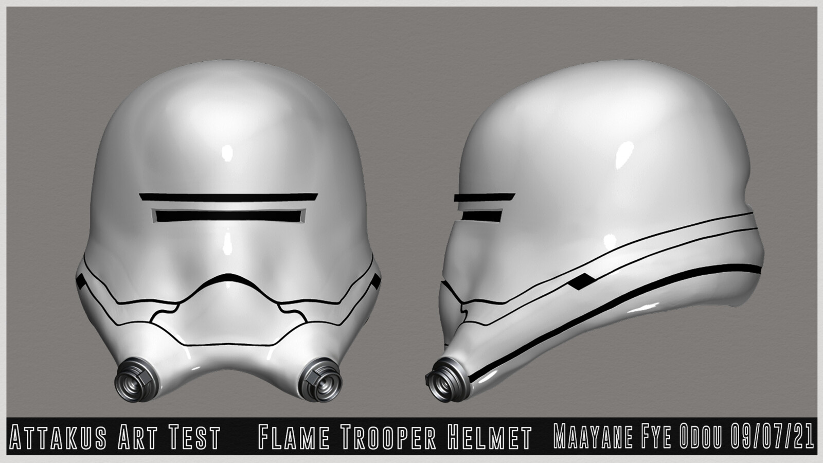 Flame trooper Helmet