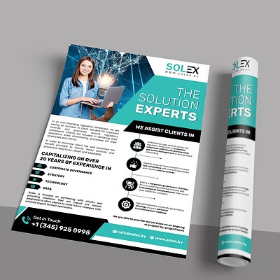 OLX Trifold Brochure on Behance
