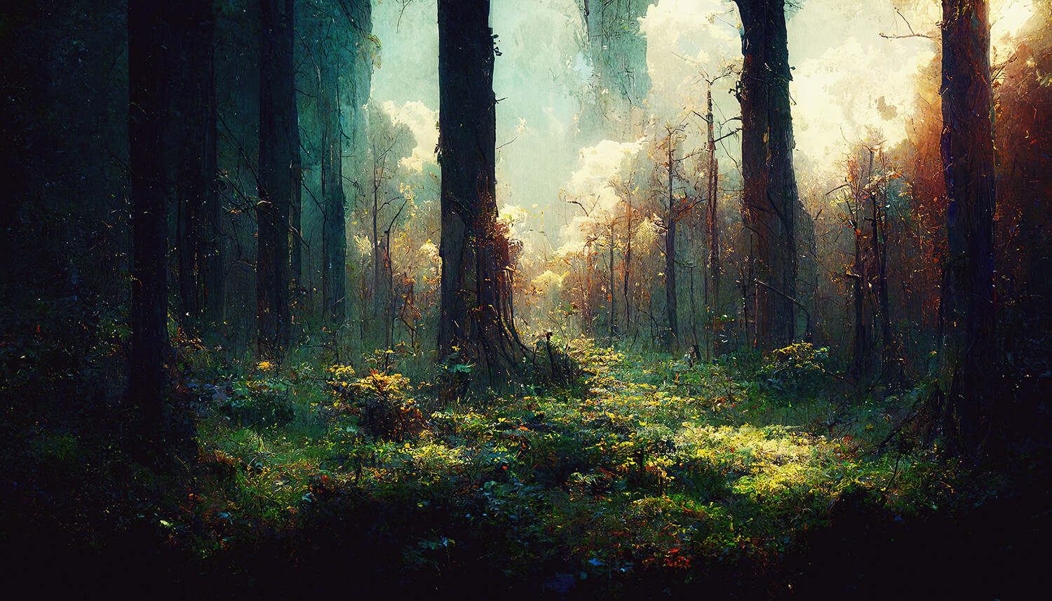 ArtStation Enchanted Woods