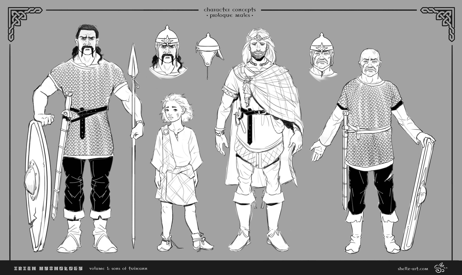 Sons of Tuireann: Character Concepts - Prologue