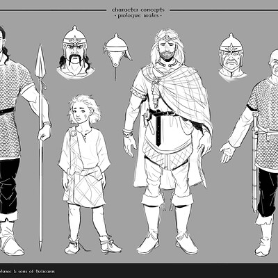 Sons of Tuireann: Character Concepts - Prologue
