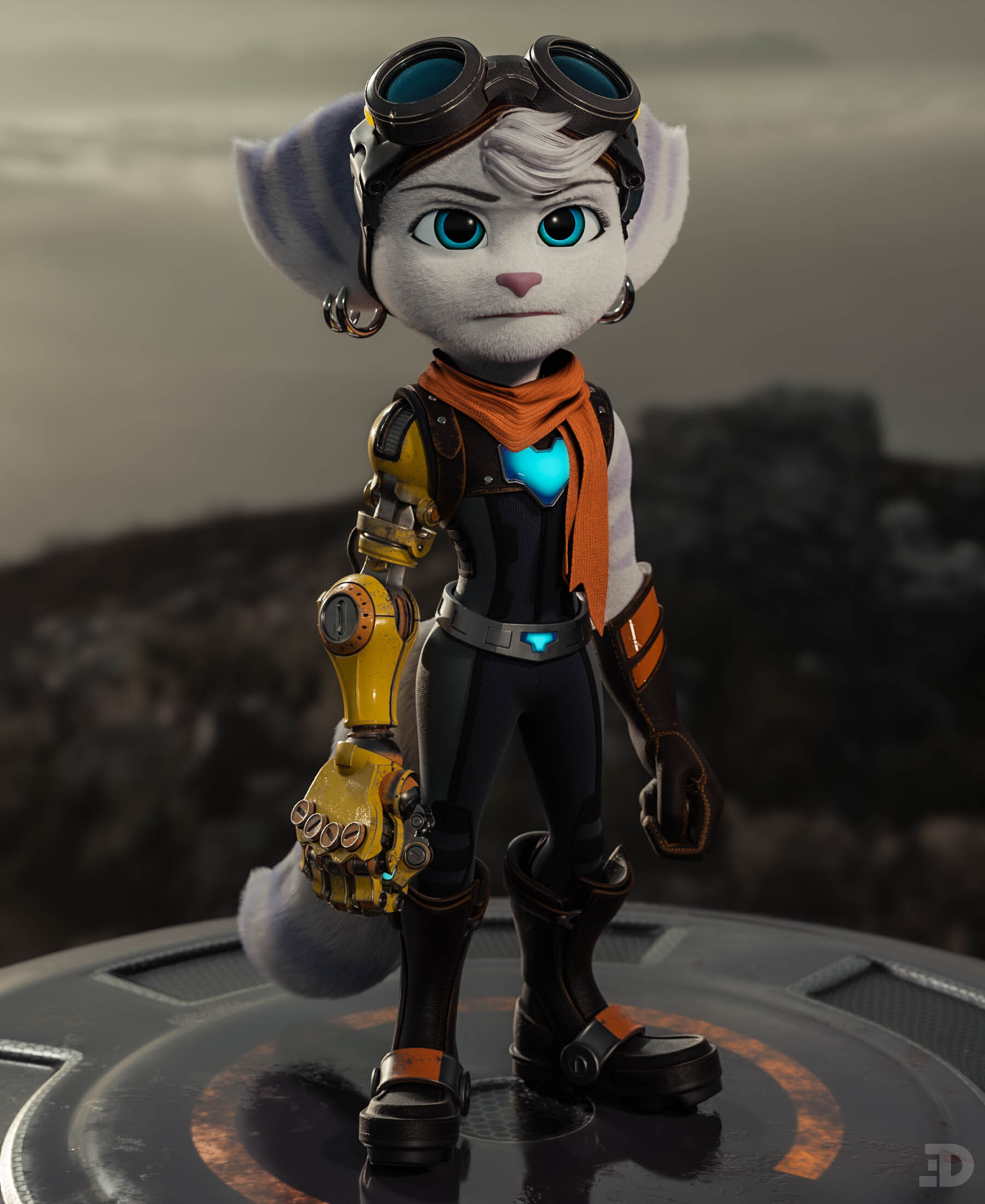 Théo Domon Rivet From Ratchet And Clank Rift Apart