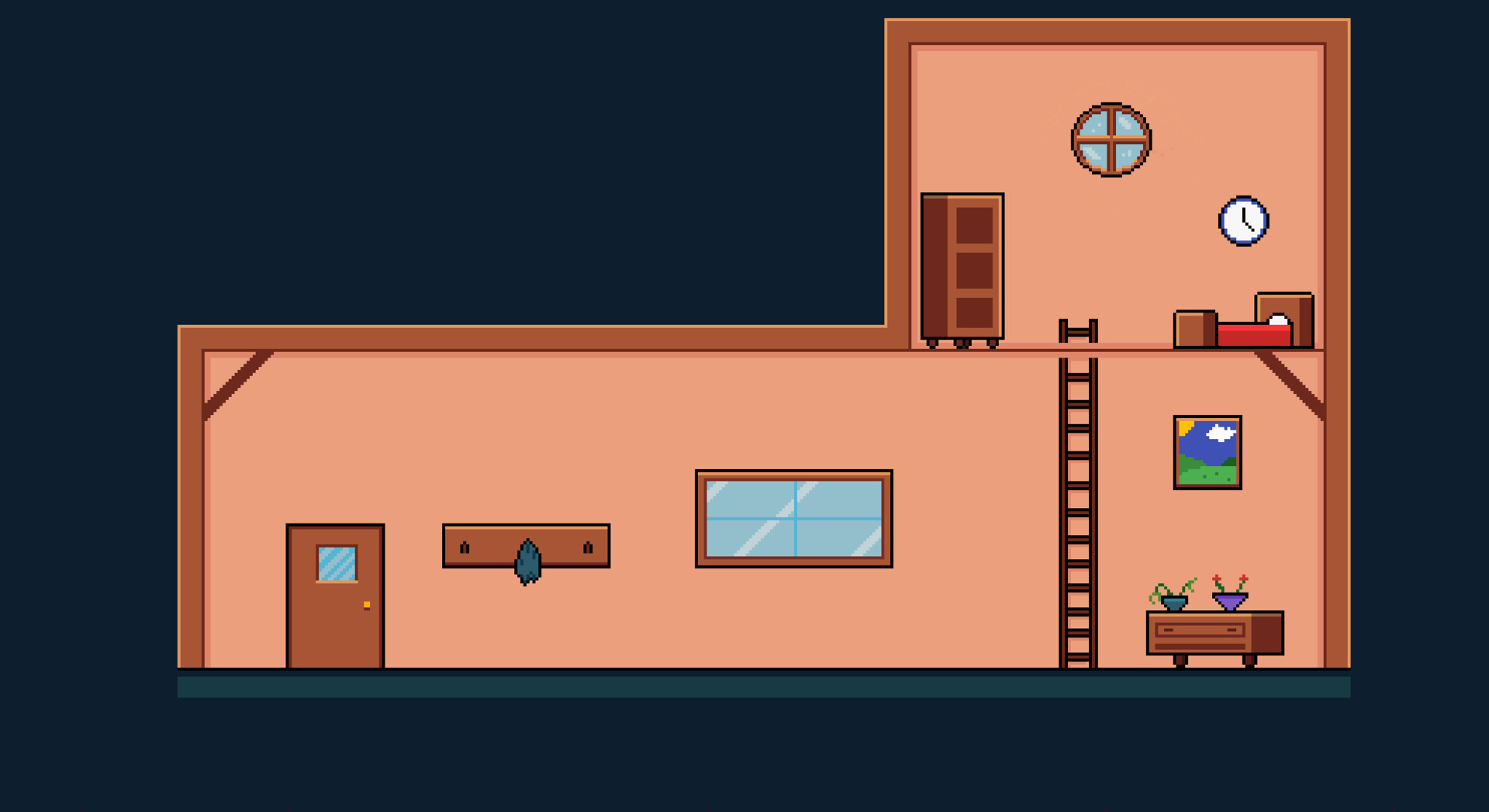 Rafael Carrion - Soft house - Pixel art