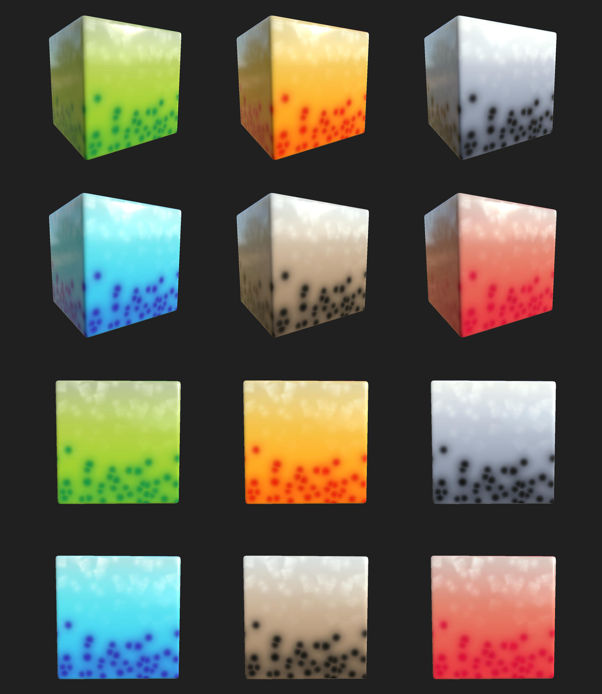 ArtStation Bubble Tea Substance Designer Experiments