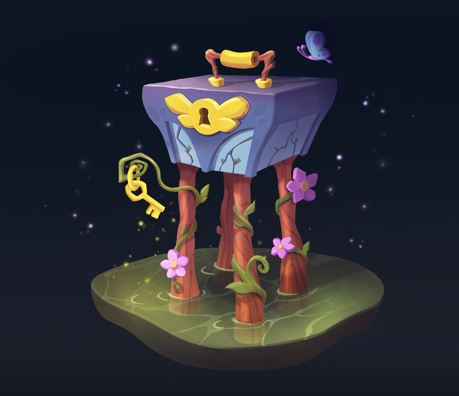 ArtStation Magic Swamp Chest